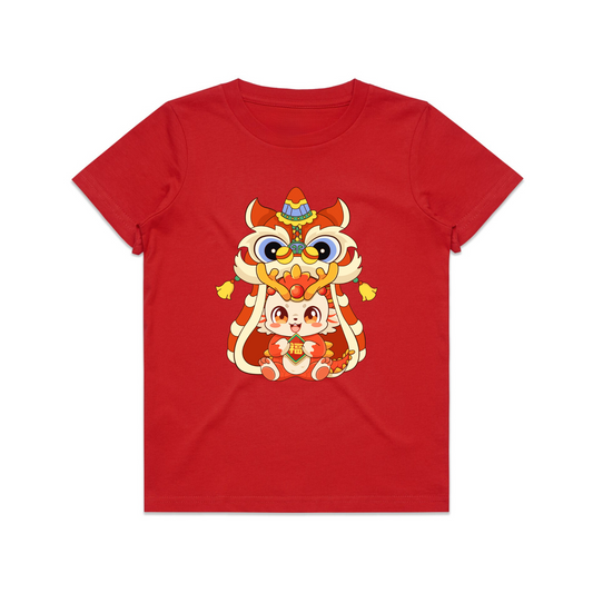 Junior Dragon Tee Red